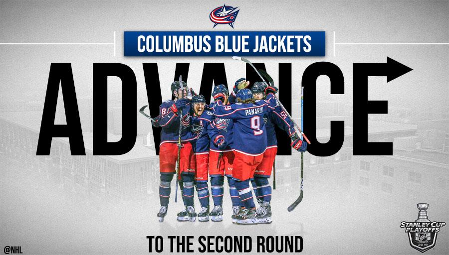 Comlumbus Blue Jackets Advance